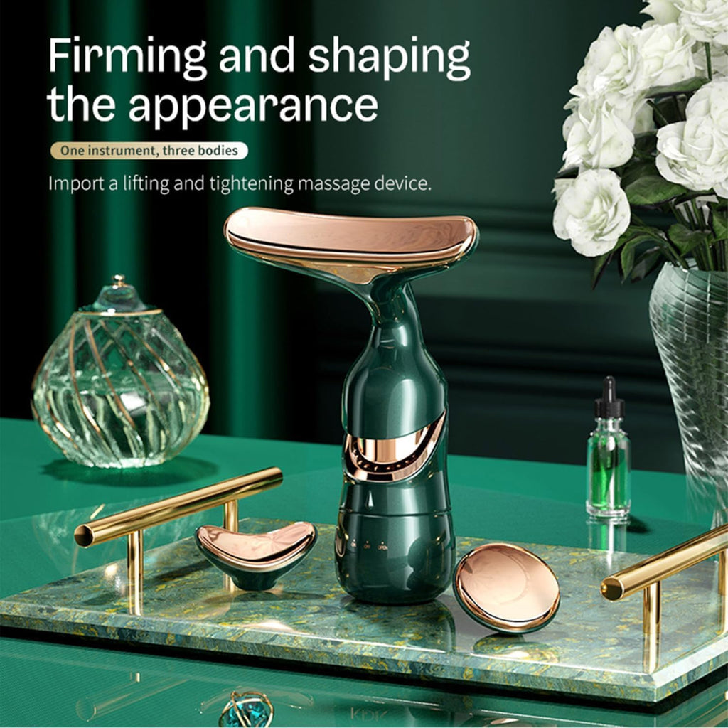 3 In 1 Anti Wrinkles Face Neck Eyes Massager